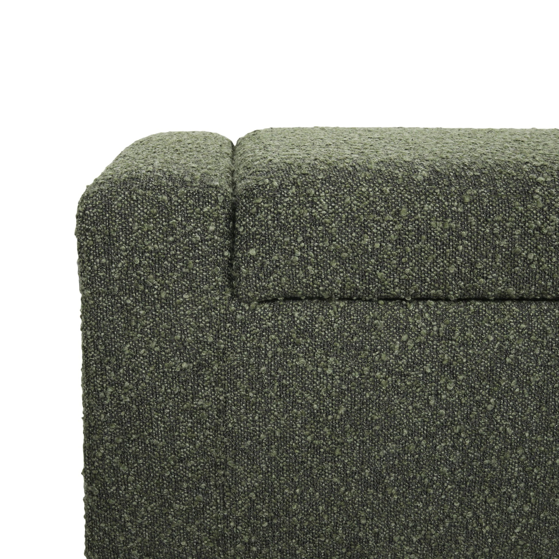 Textured Fabric Ottoman Bench With Hinged Lid - Best Buy Furniture