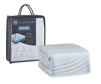 Extra Cooling Protector - Queen Mattress Protector (Set of 4) - White - Best Buy Furniture