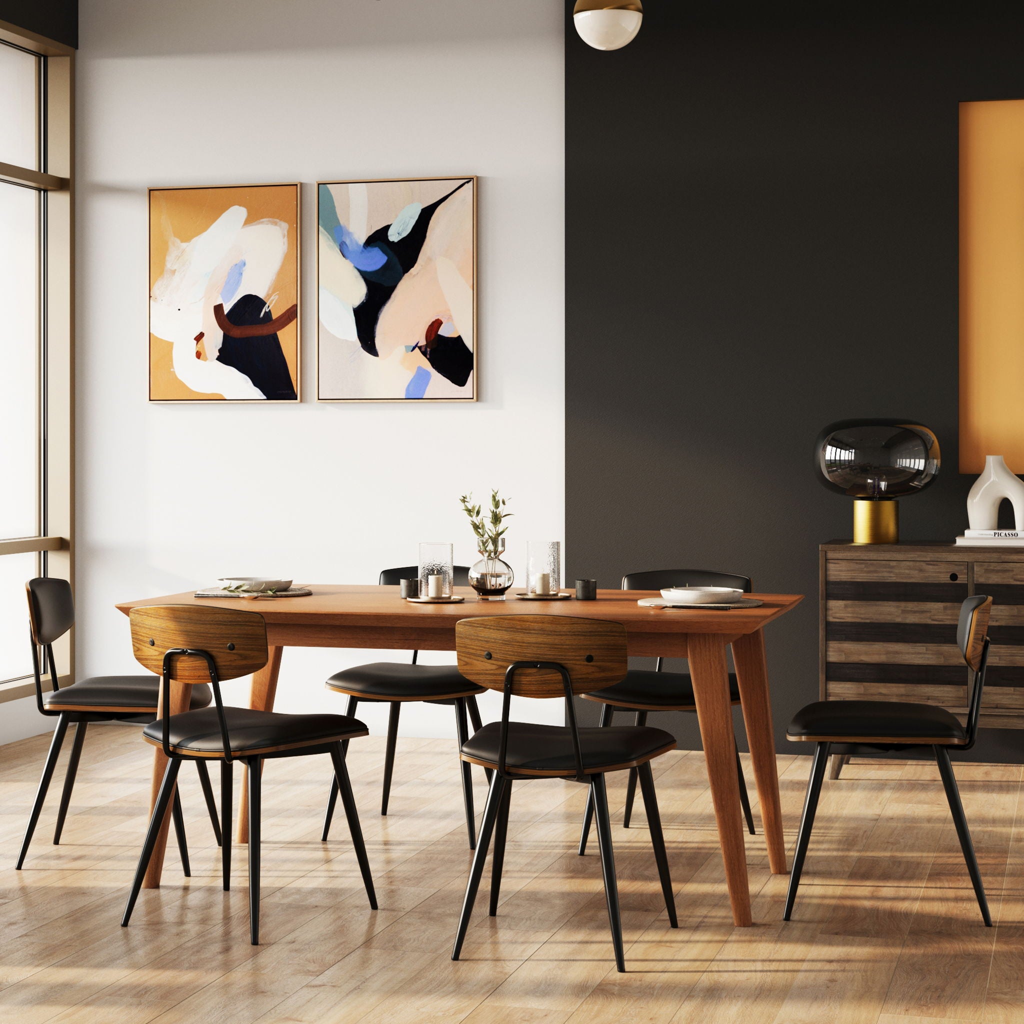 Mavis - Upholstered Dining Chair (Set of 2) - Best Buy Furniture