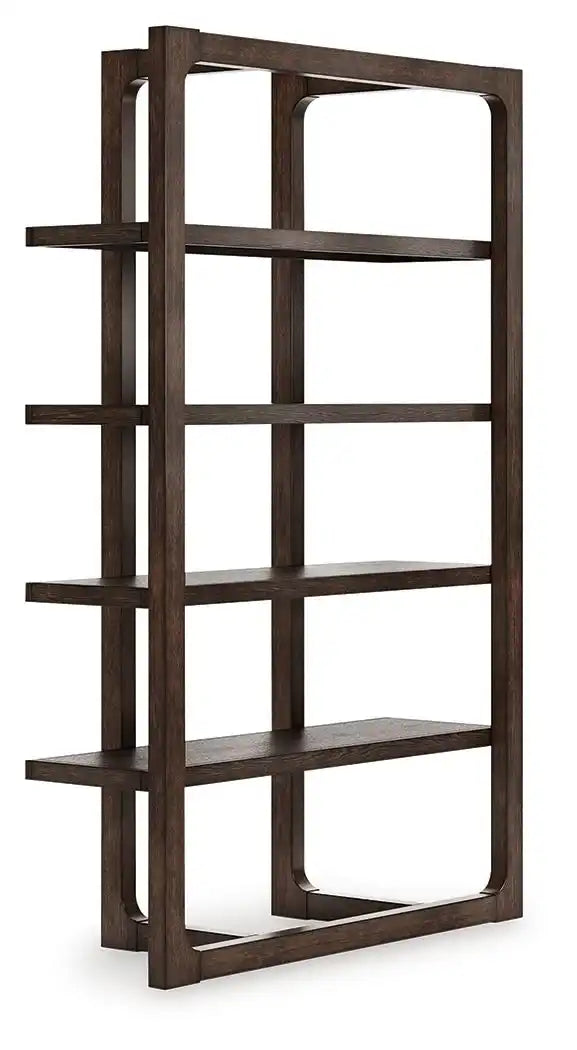 Breckington - Bookcase - Dark Brown - Best Buy Furniture