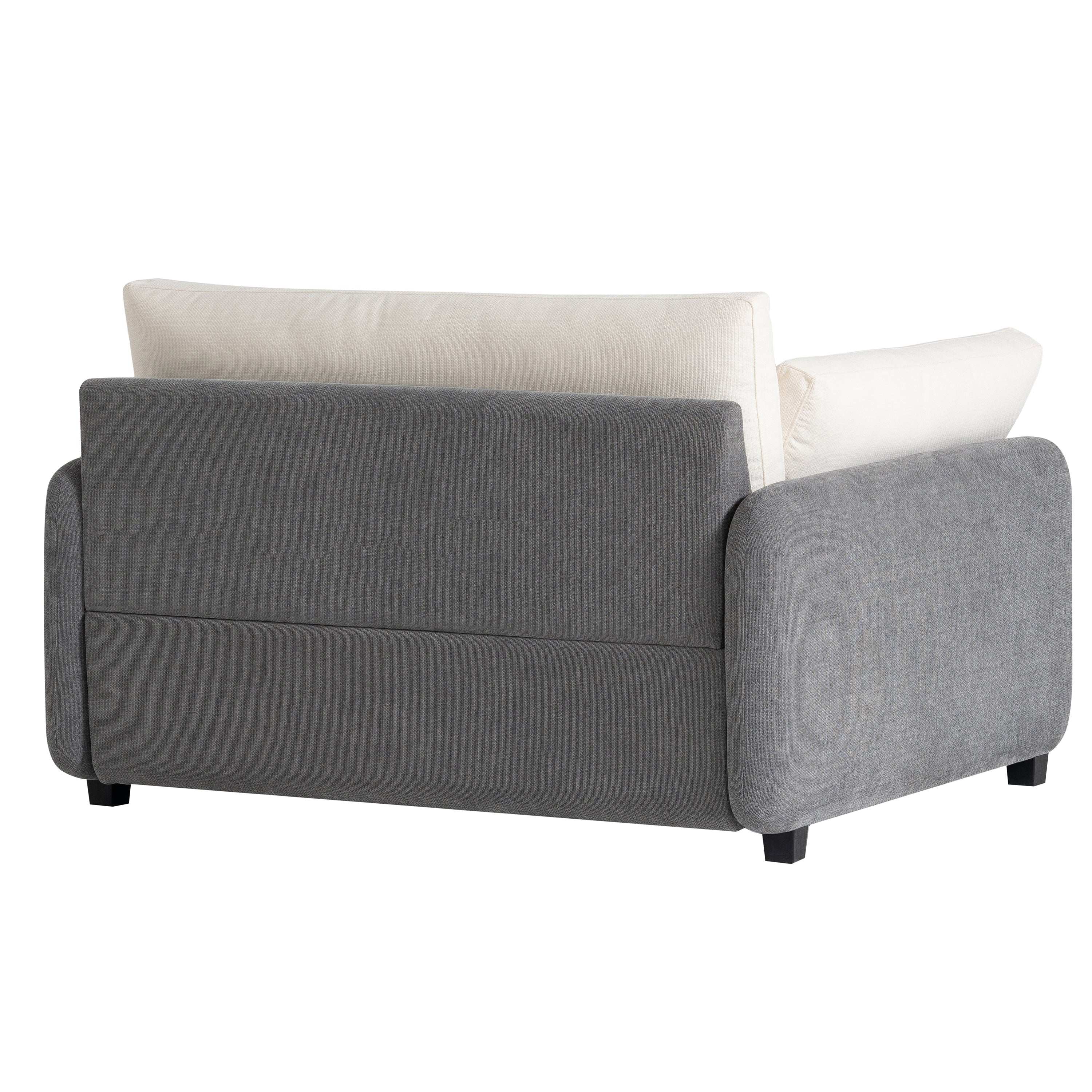 Oversized Chenille Single Sofa Chair,Wide and Deep Seat Accent Chair - Best Buy Furniture