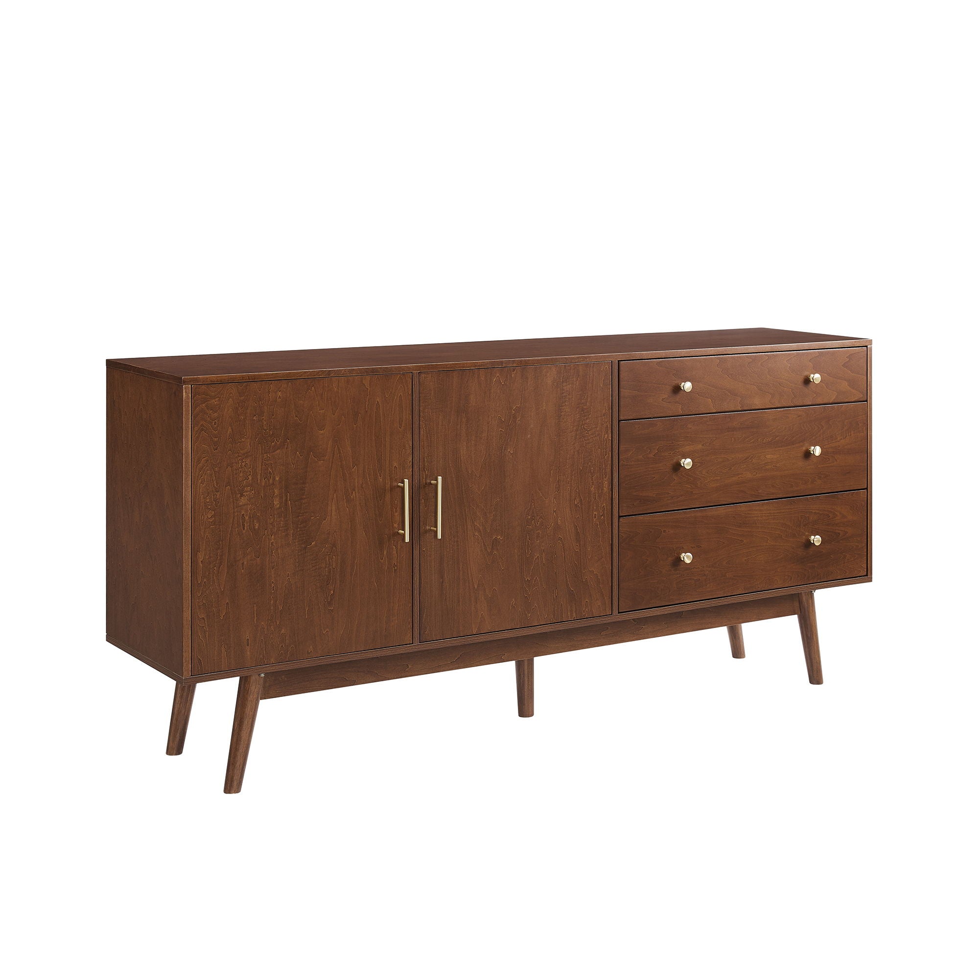 Mid-Century Modern Minimalist 2 Door Sideboard - Best Buy Furniture