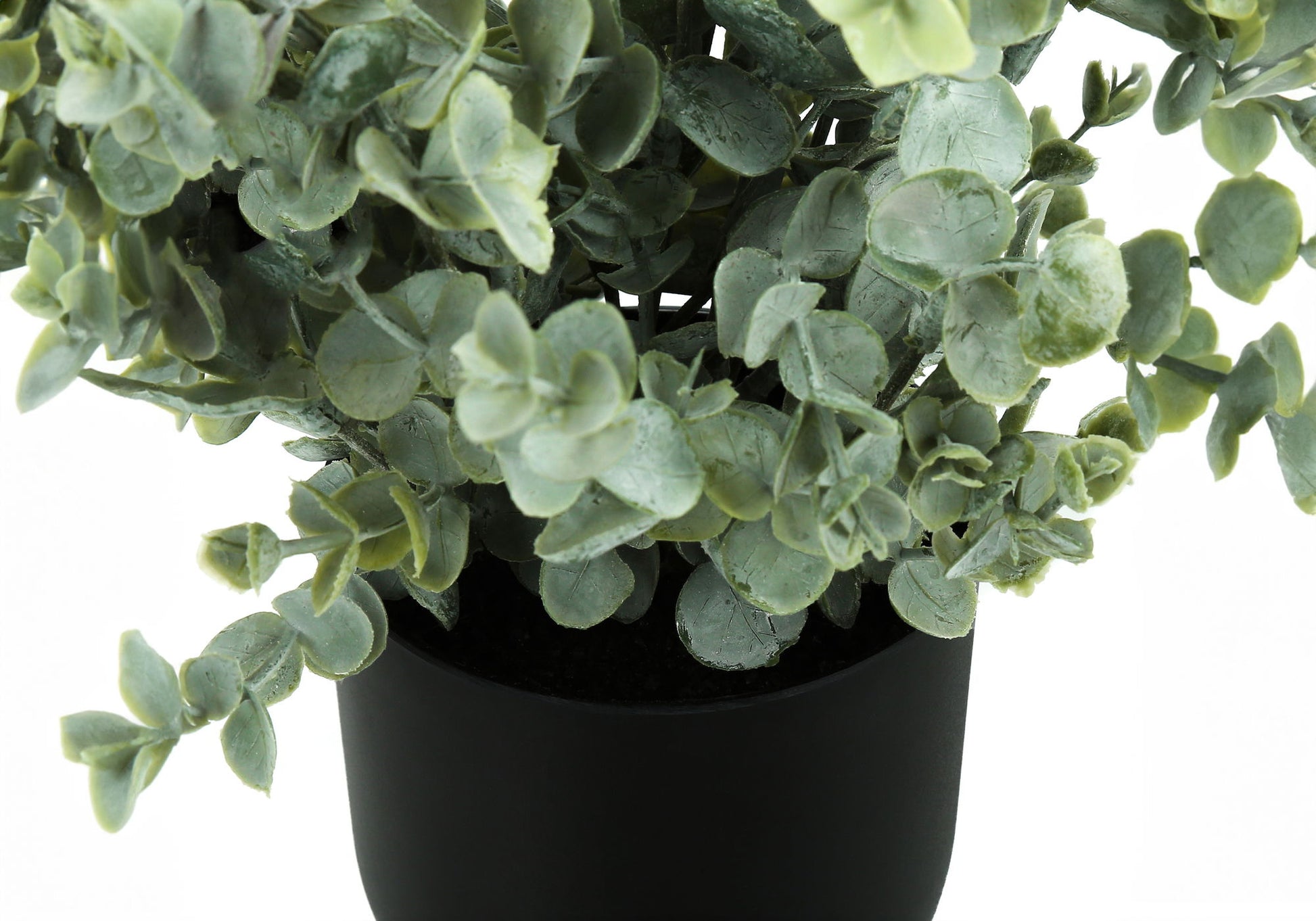 11" Tall, Artificial Plant, Eucalyptus Grass, Indoor, Faux, Fake, Table, Greenery, Potted, Decorative (Set of 2) - Green / Black - Best Buy Furniture