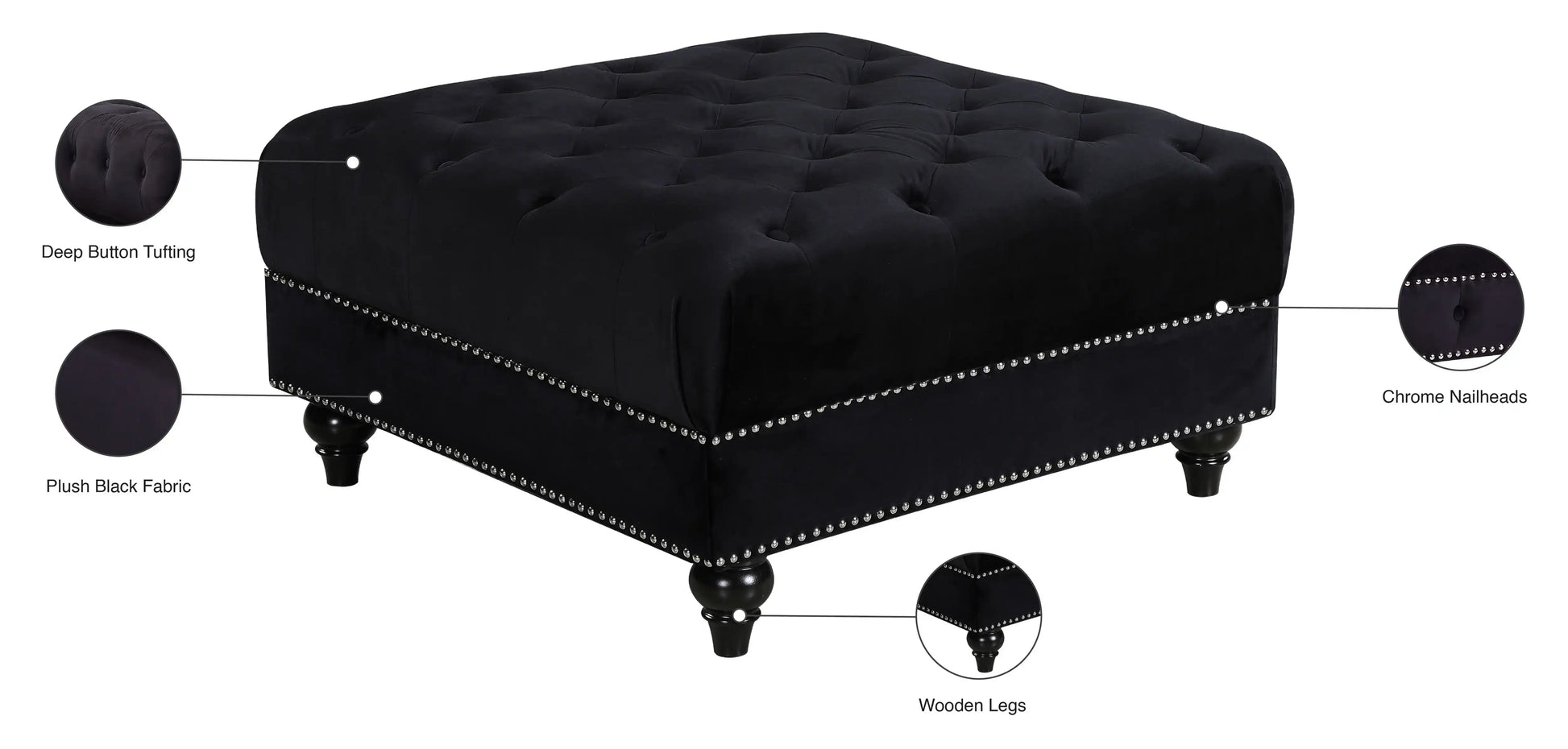 Sabrina - Ottoman - Best Buy Furniture