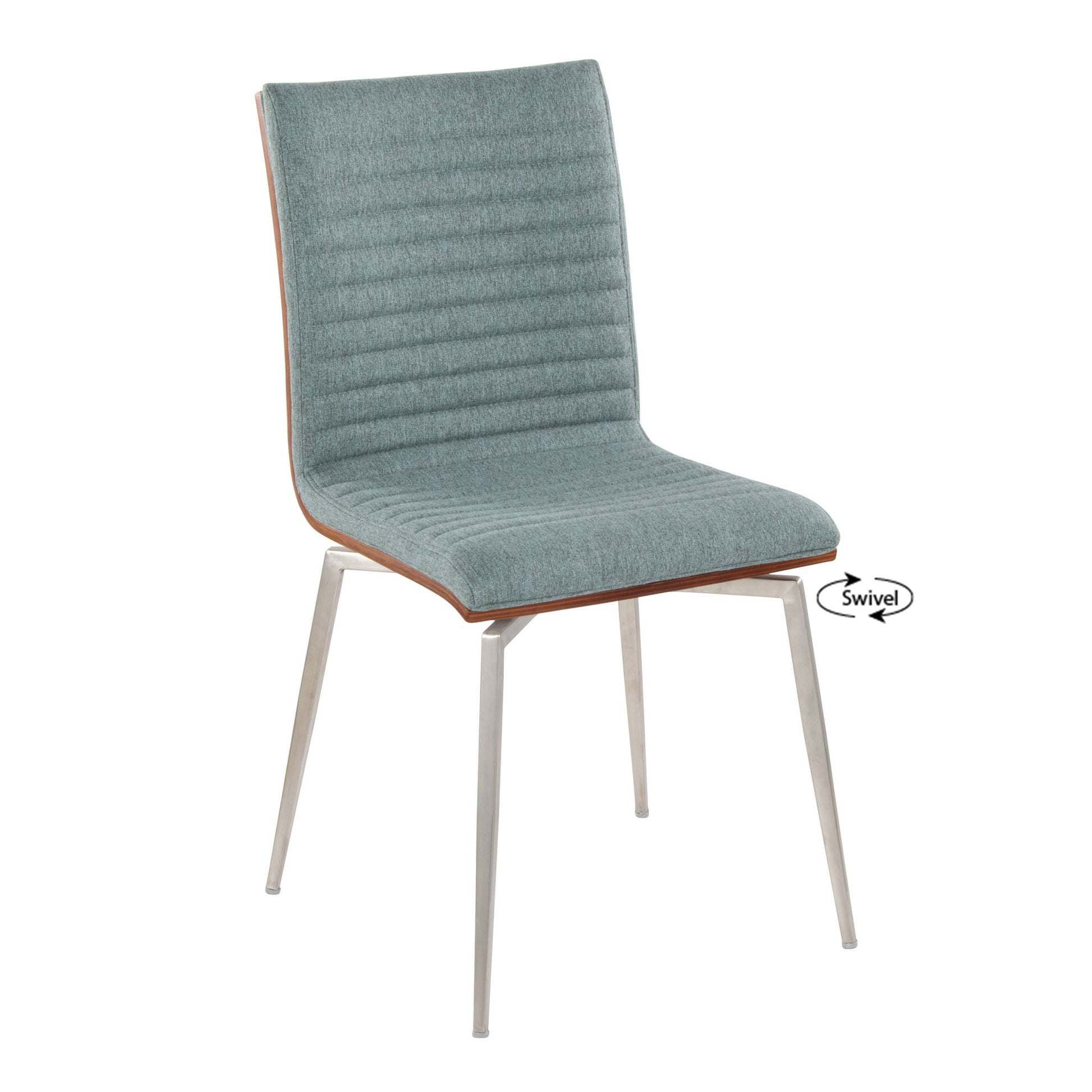 Mason - Contemporary Dining Chair (Set of 2) With Swivel - Best Buy Furniture