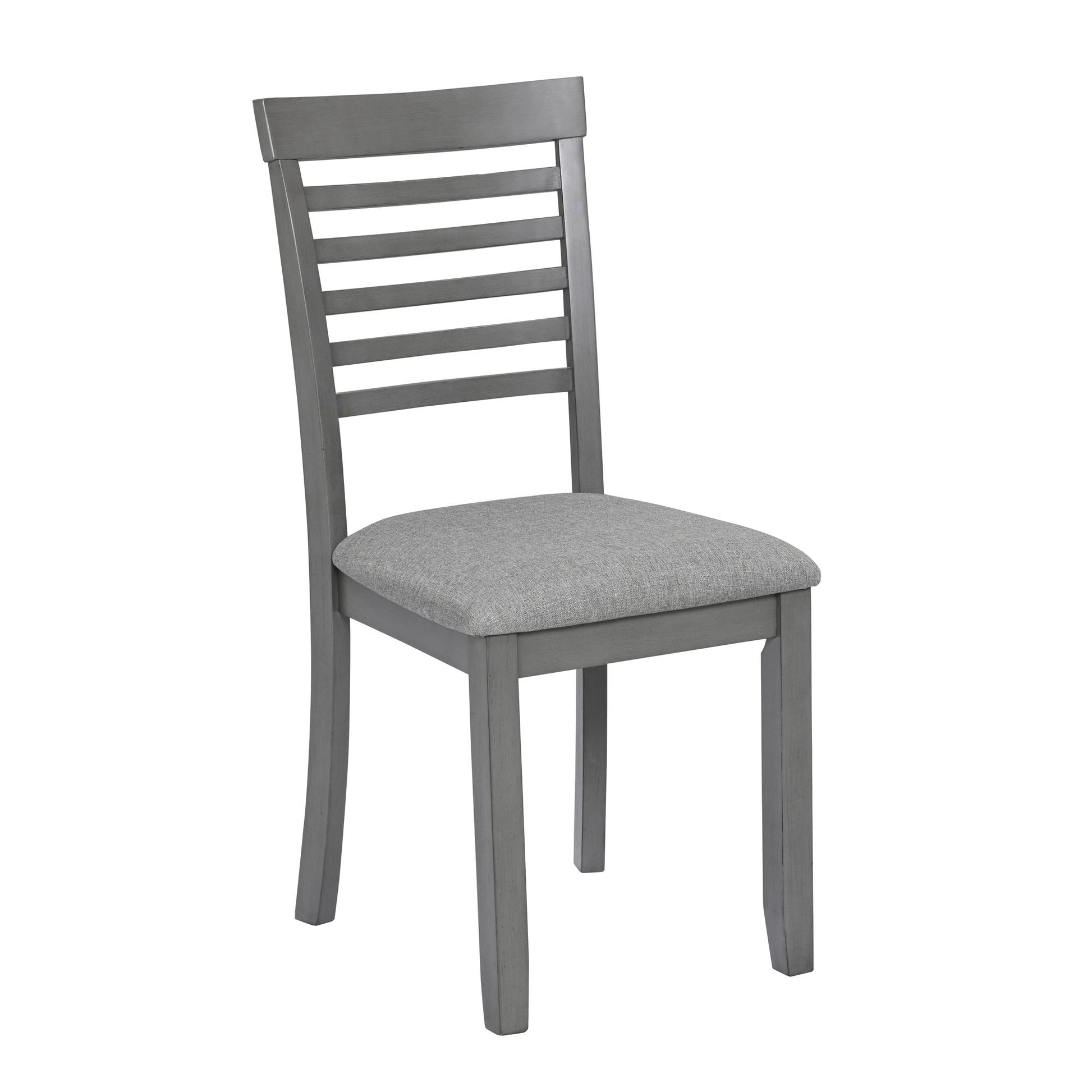 5 Pieces Modern Dining Set, Rectangular Wooden Dining Table With 4 Upholstered Chairs - Best Buy Furniture