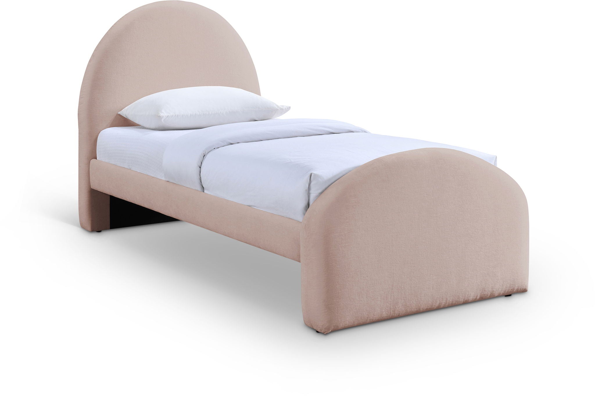 Andaz - Chenille Fabric Upholstered Bed - Best Buy Furniture
