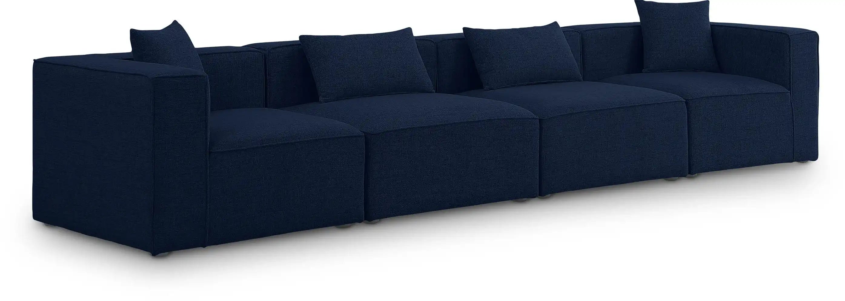Cube - Linen Modular 4 Seat Sofa - Best Buy Furniture
