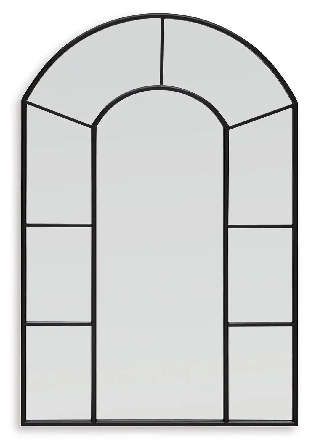 Evengton - Accent Mirror - Black - Best Buy Furniture