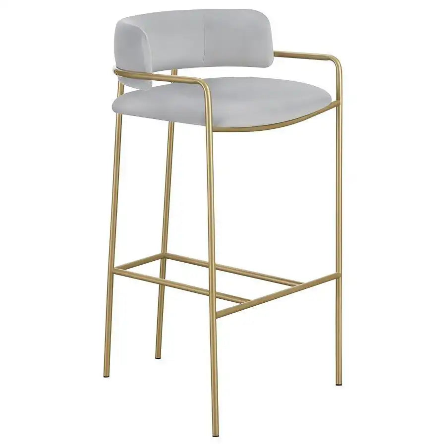 Comstock - Upholstered Low Back Stool - Best Buy Furniture