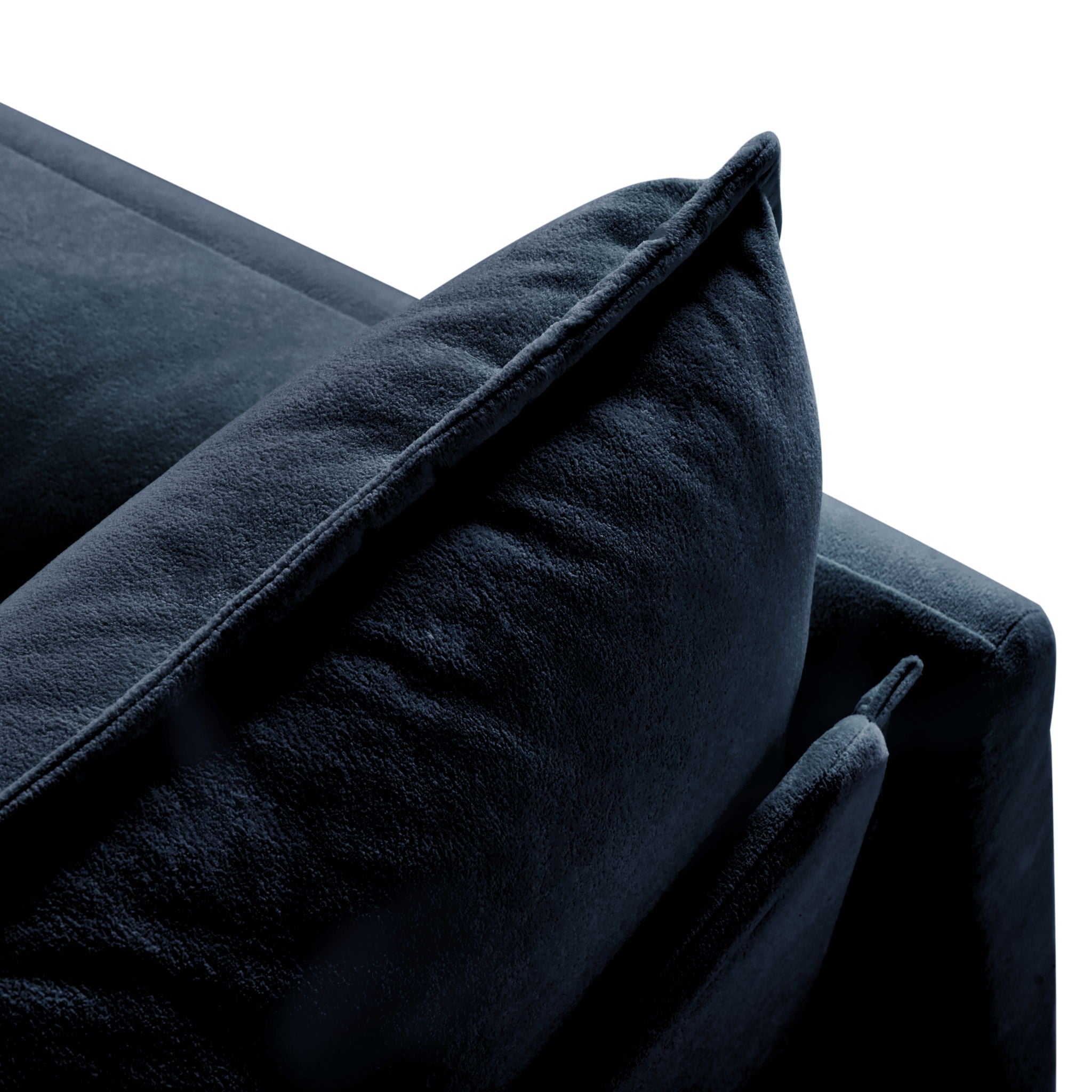 Modern Chenille Oversized Deep Seat Luxury 2 Piece Sofa Set With 4 Pillows - Best Buy Furniture