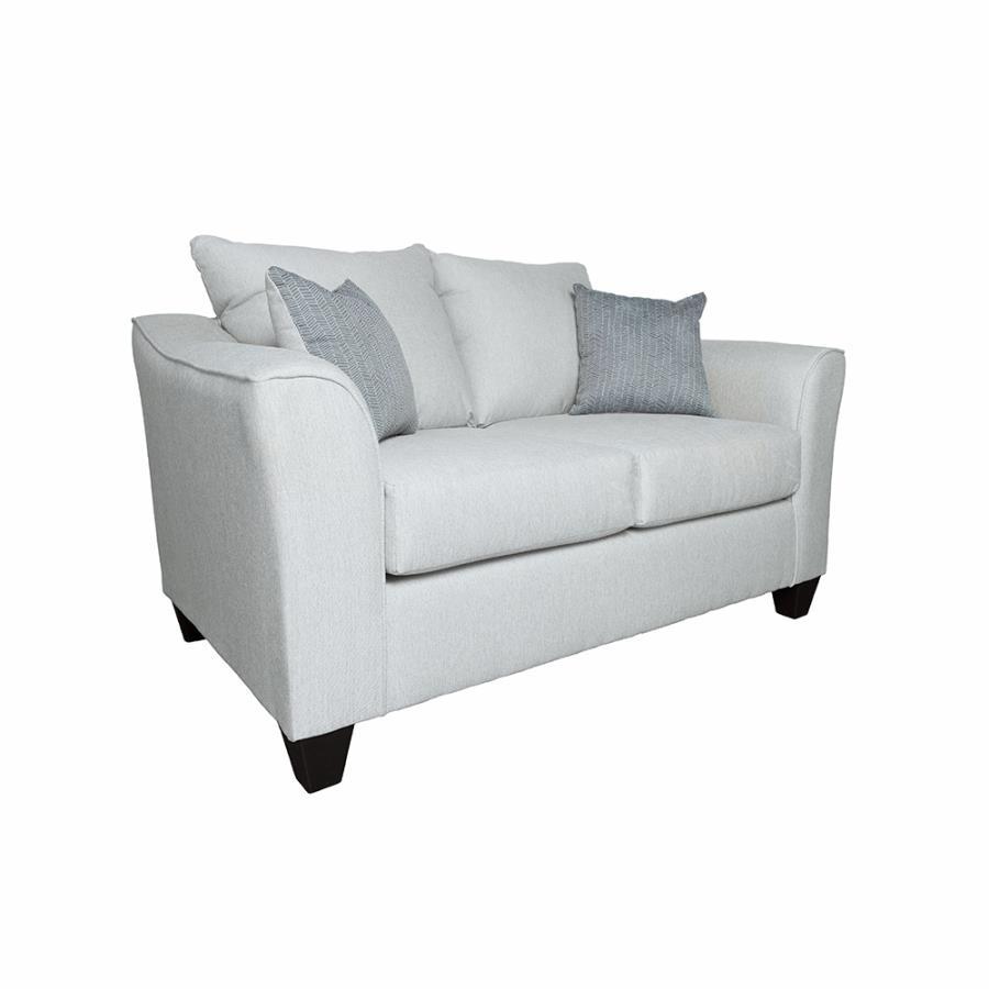 Salizar - Upholstered Flared Arm Loveseat - Best Buy Furniture