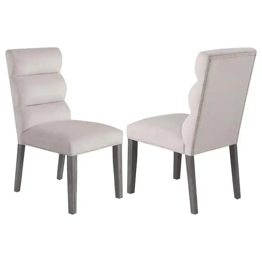 Carla - Upholstered Dining Side Chair (Set of 2) - Best Buy Furniture