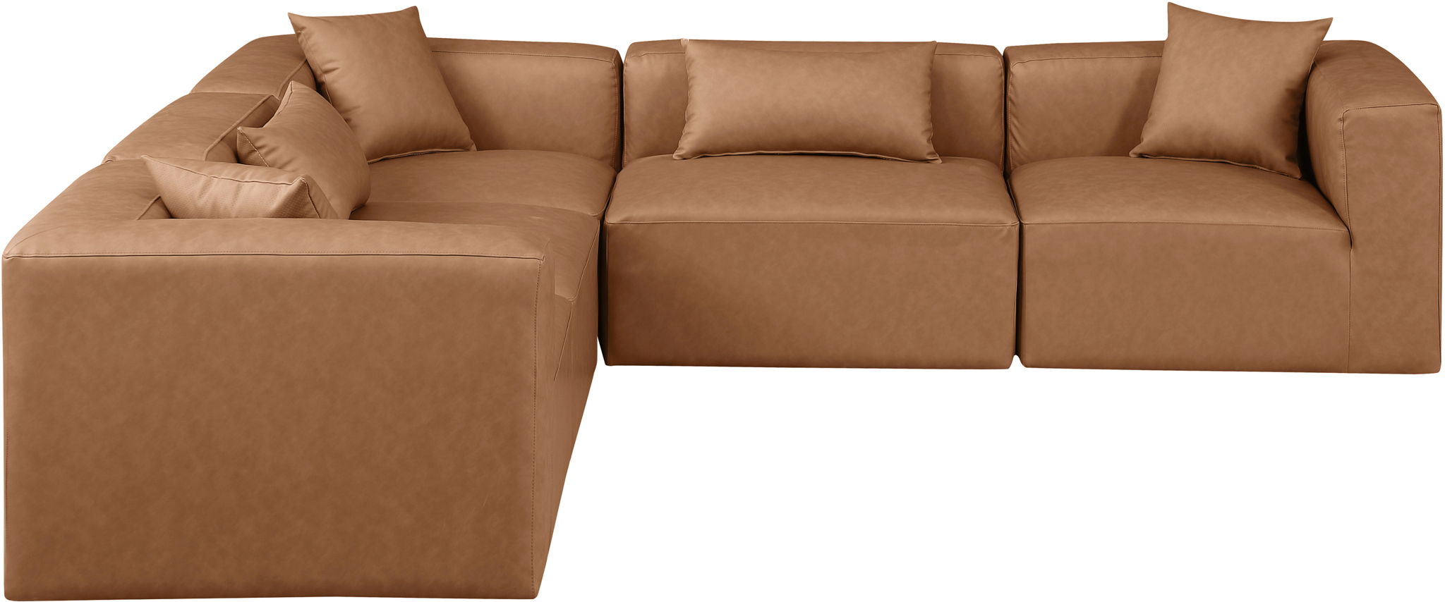 Cube - 5 Piece Modular Corner Sectional - Best Buy Furniture