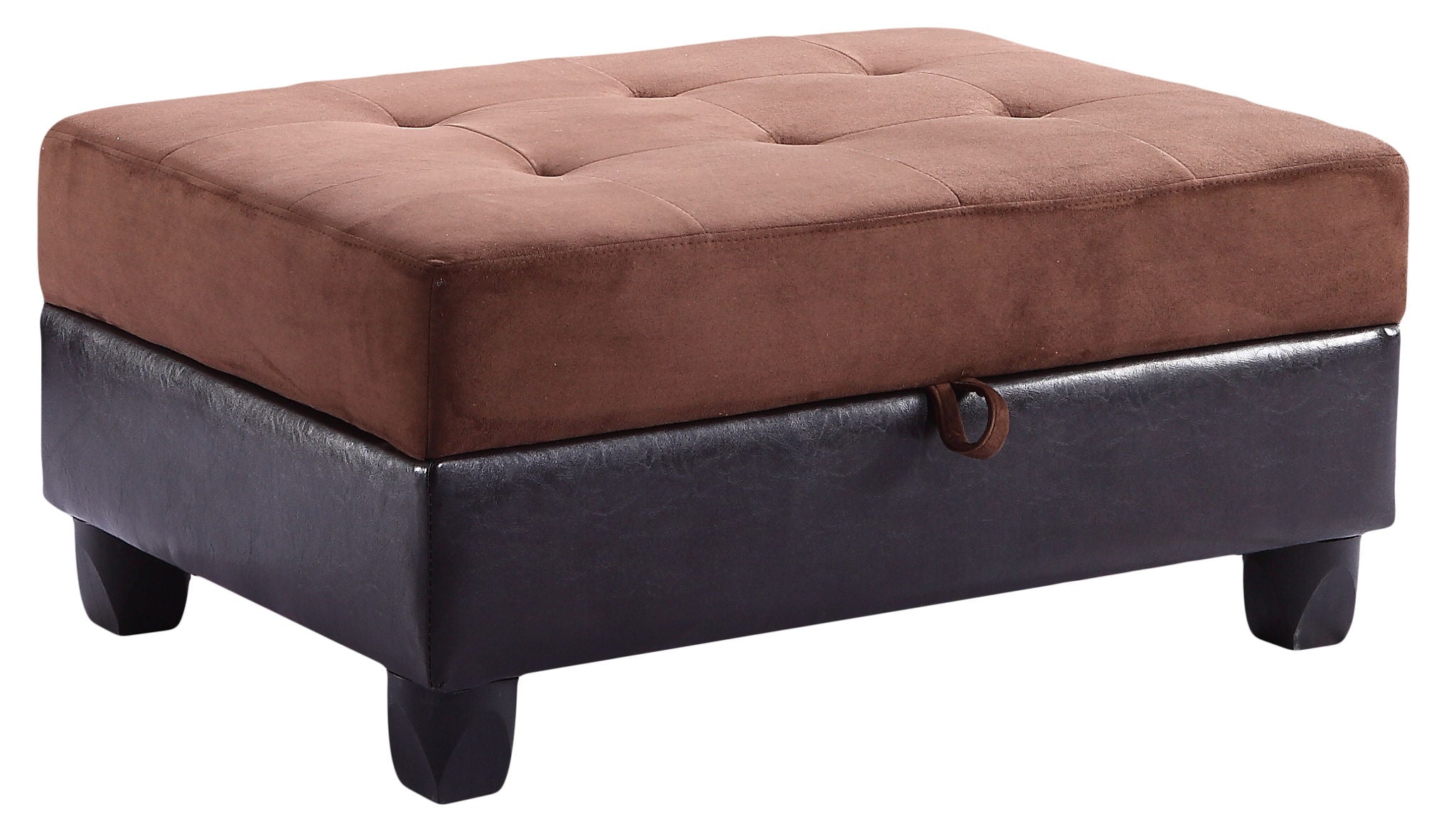 Stylish Storage Contemporary Ottoman - Best Buy Furniture