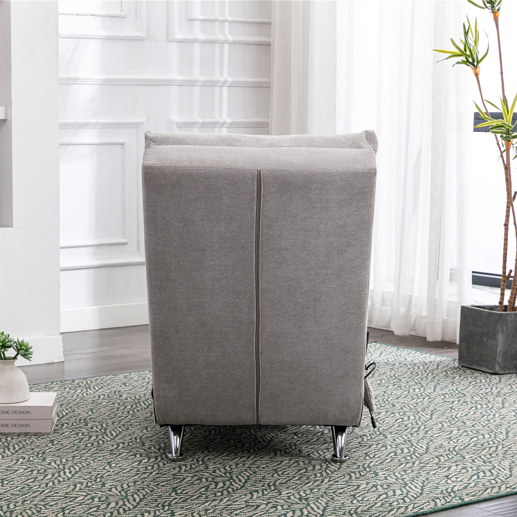 Massage Chaise Lounge Indoor With Remote Control, Ergonomic Electric Massage Lounger - Best Buy Furniture