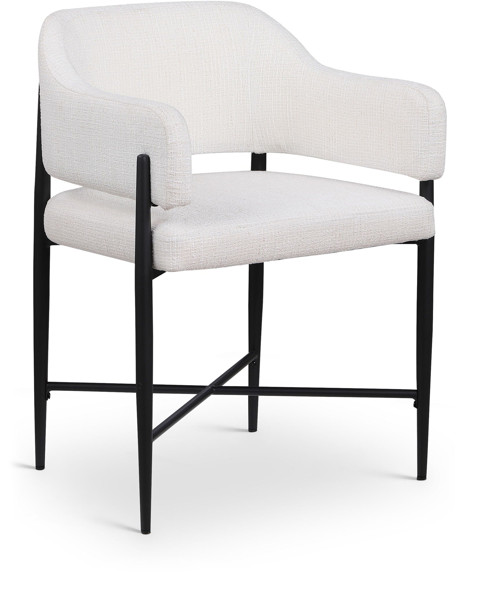 Dame - Fabric Upholstered Dining Chair (Set of 2) - Best Buy Furniture