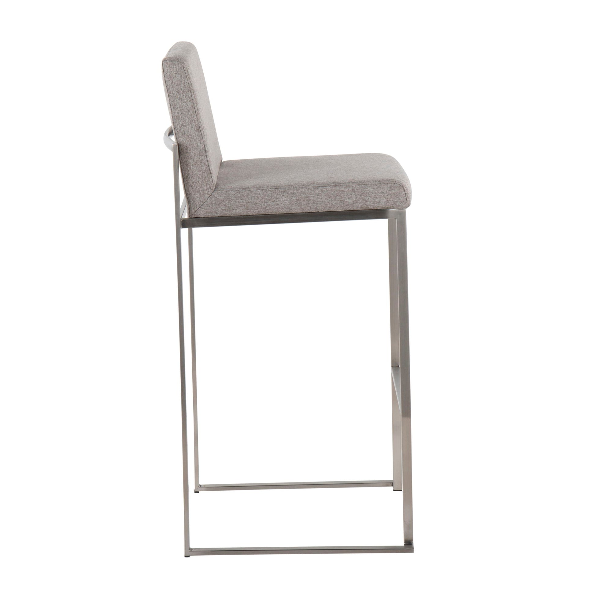 Fuji - Contemporary And Modern Elegance High Back Barstool - Best Buy Furniture
