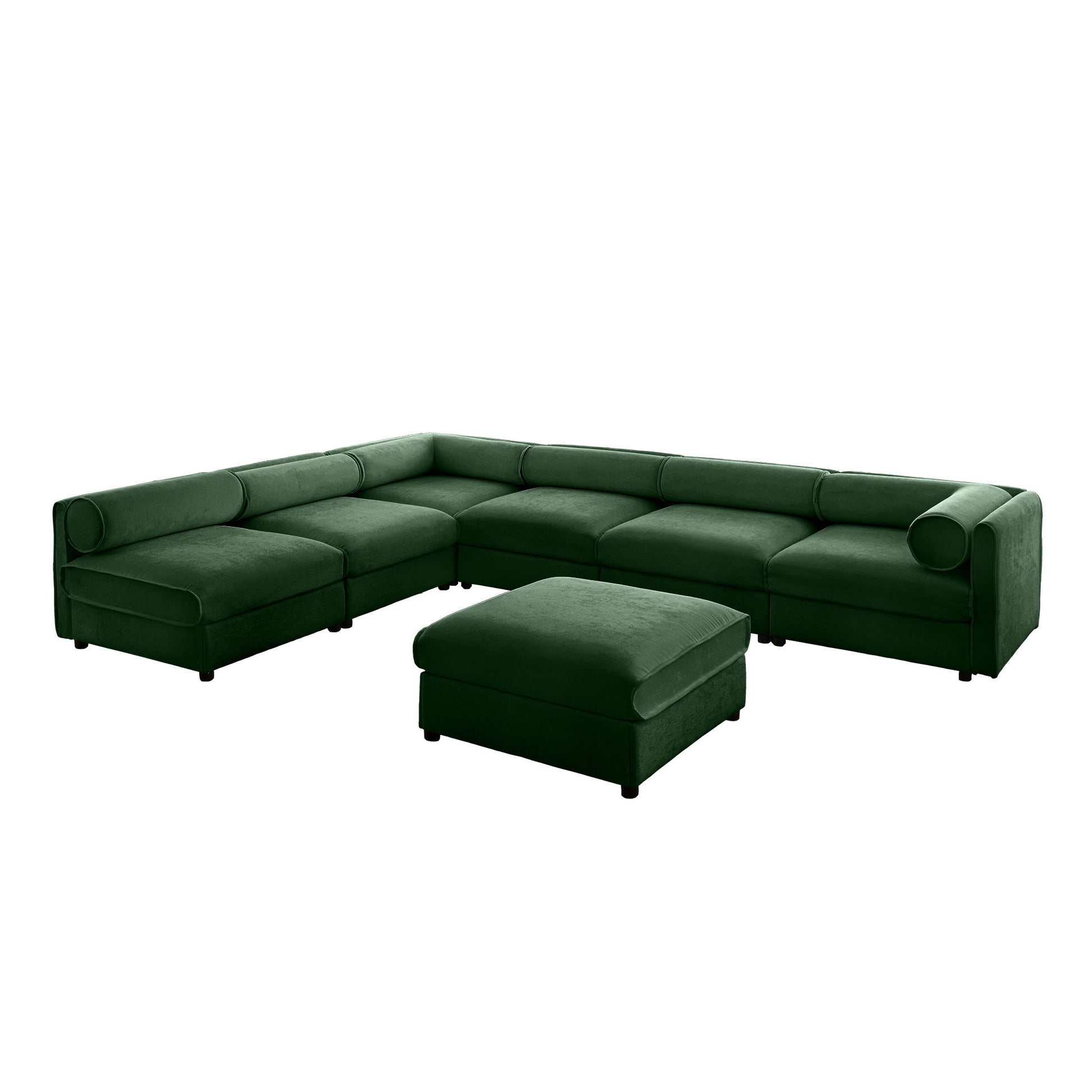Modern Modular Sectional Sofa With Storag, Contemporary Cylindrical Design - Best Buy Furniture