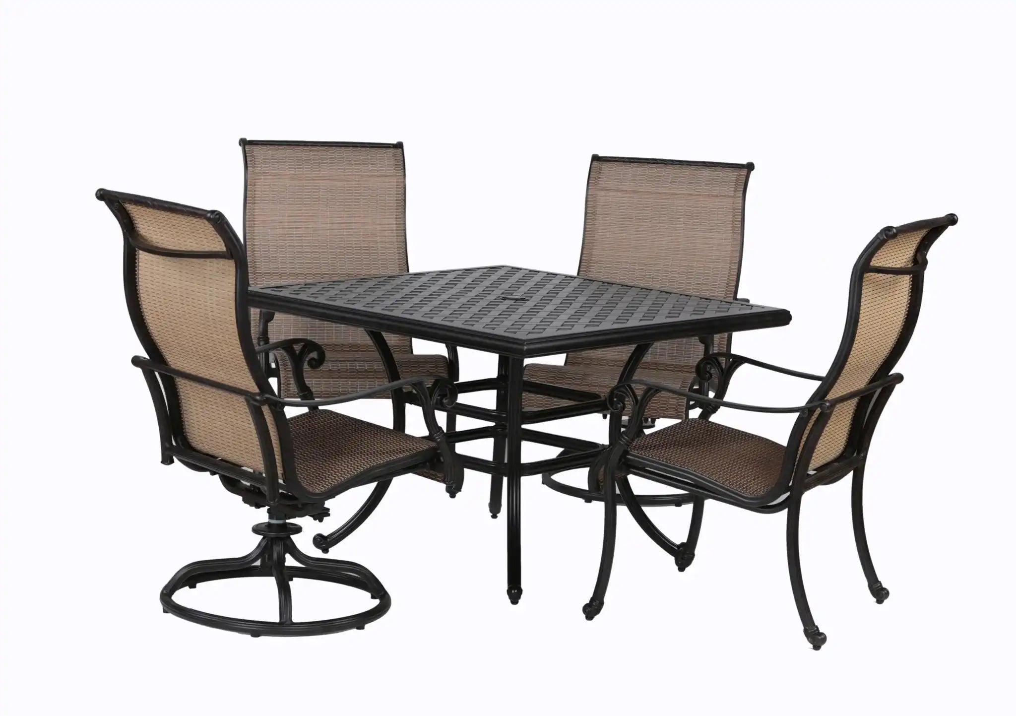 5 Piece Dining Set - Antique Bronze - Best Buy Furniture