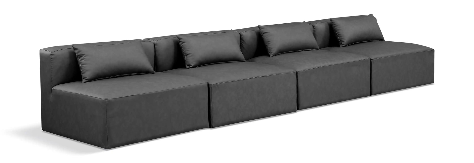 Cube - Modular 4 Seat Armless Sofa - Best Buy Furniture
