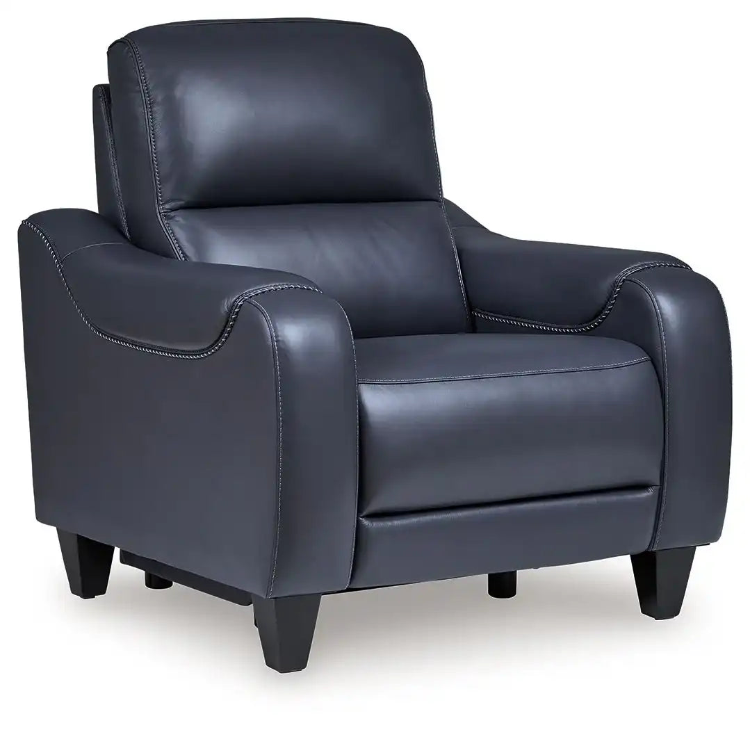 Mercomatic - Power Recliner With Adj Headrest - Best Buy Furniture