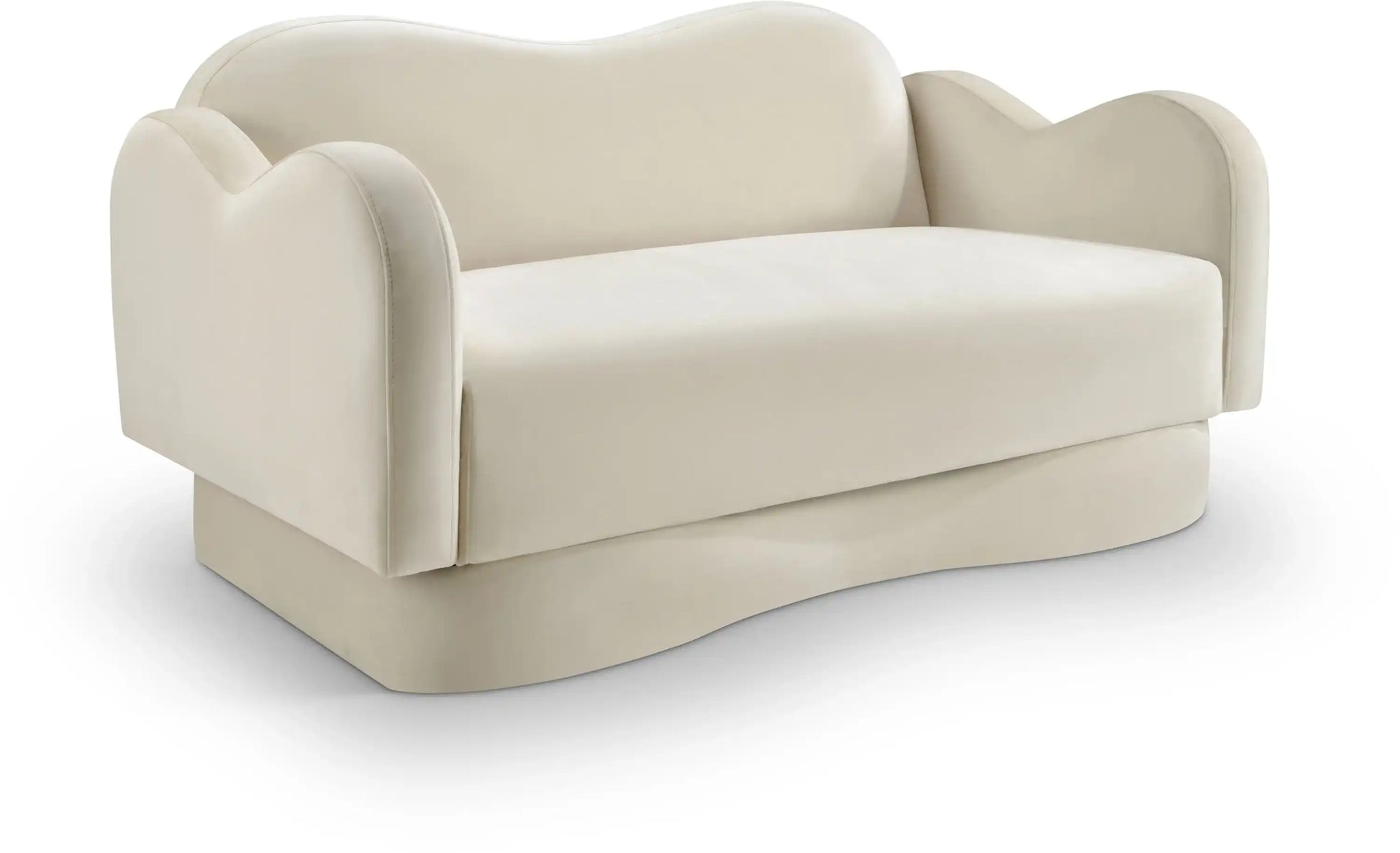 Bloom - Velvet Loveseat - Best Buy Furniture