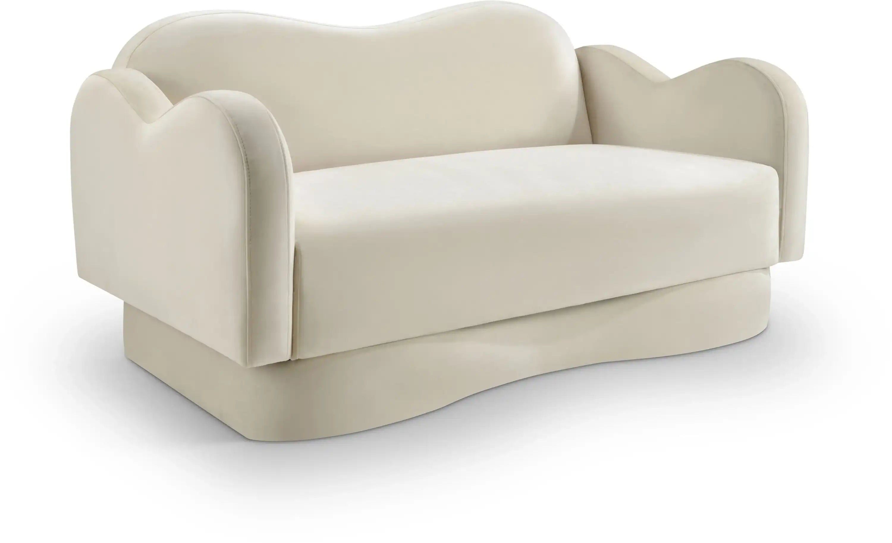 Bloom - Velvet Loveseat - Best Buy Furniture