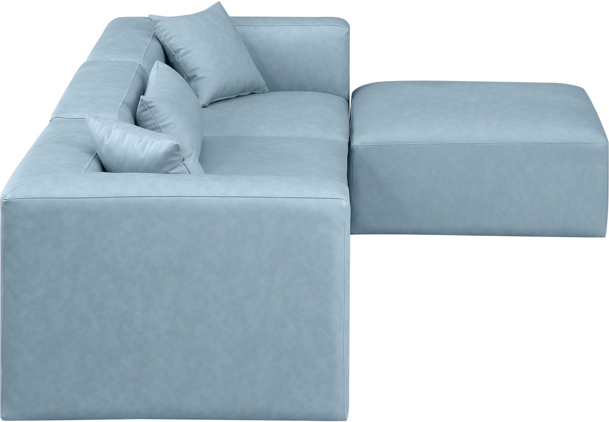 Cube - 4 Piece Modular Sectional With Chaise - Best Buy Furniture