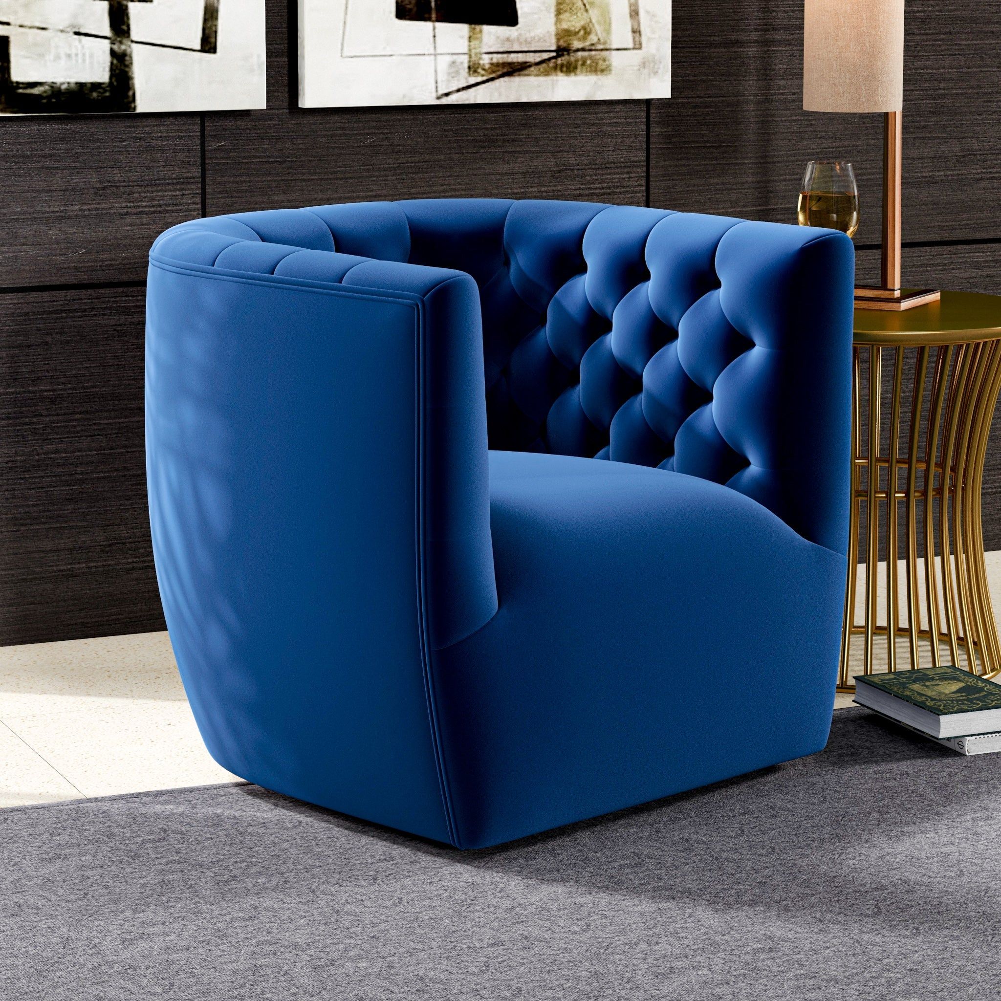 Delaney - Ergonomic Design Swivel Chair - Best Buy Furniture