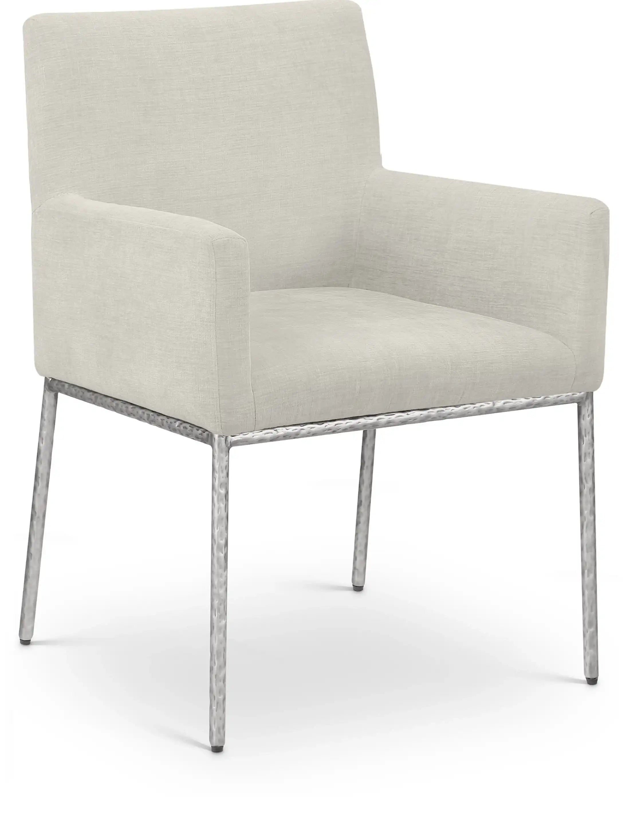 Reeves - Dining Chair With Silver Legs (Set of 2) - Best Buy Furniture