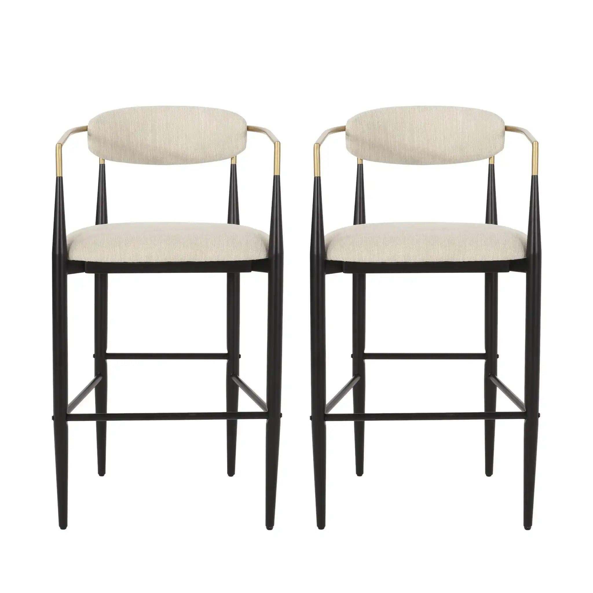 Counter Height Upholstered Barstools (Set of 2) - Best Buy Furniture