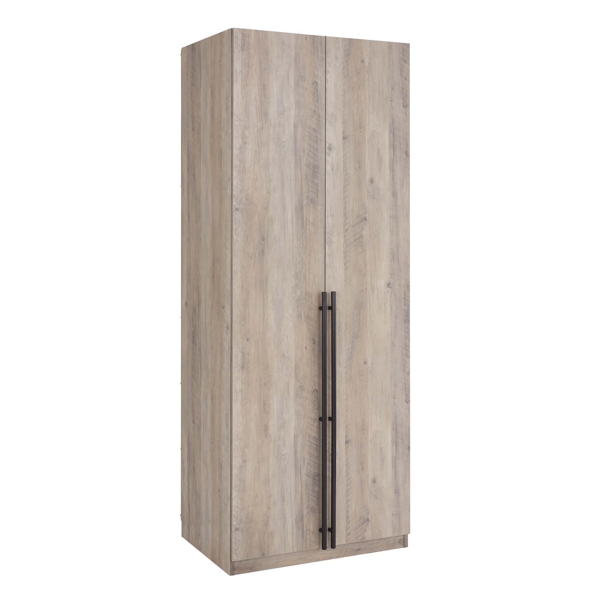 Lee - Free Standing Wardrobe Closet With Adjustable Shoe Shelves