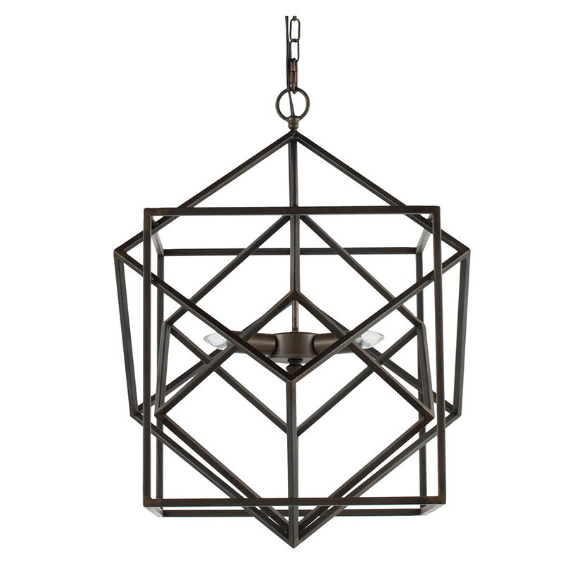 3 Light Metal Chandelier, Hanging Light Fixture With Adjustable Chain For Kitchen, Bulb Not Included - Black - Best Buy Furniture