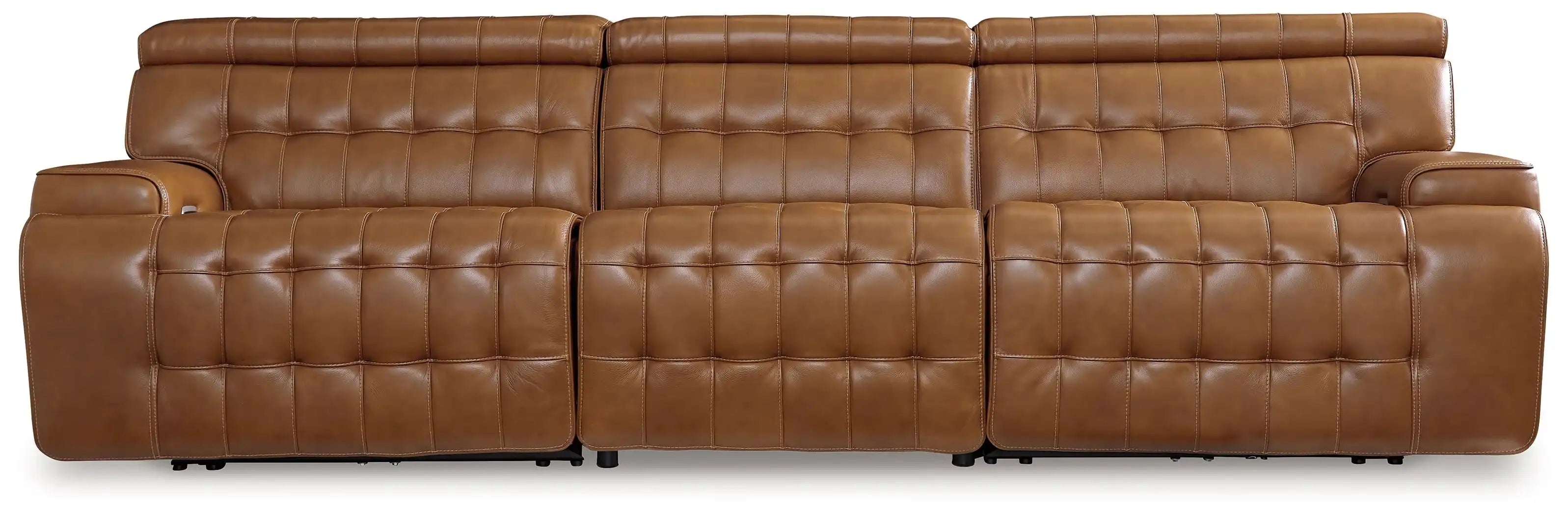 Temmpton - Power Reclining Sectional - Best Buy Furniture
