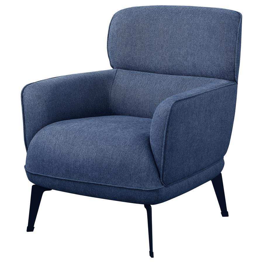 Andrea - Upholstered Crecent Arm Accent Chair - Best Buy Furniture