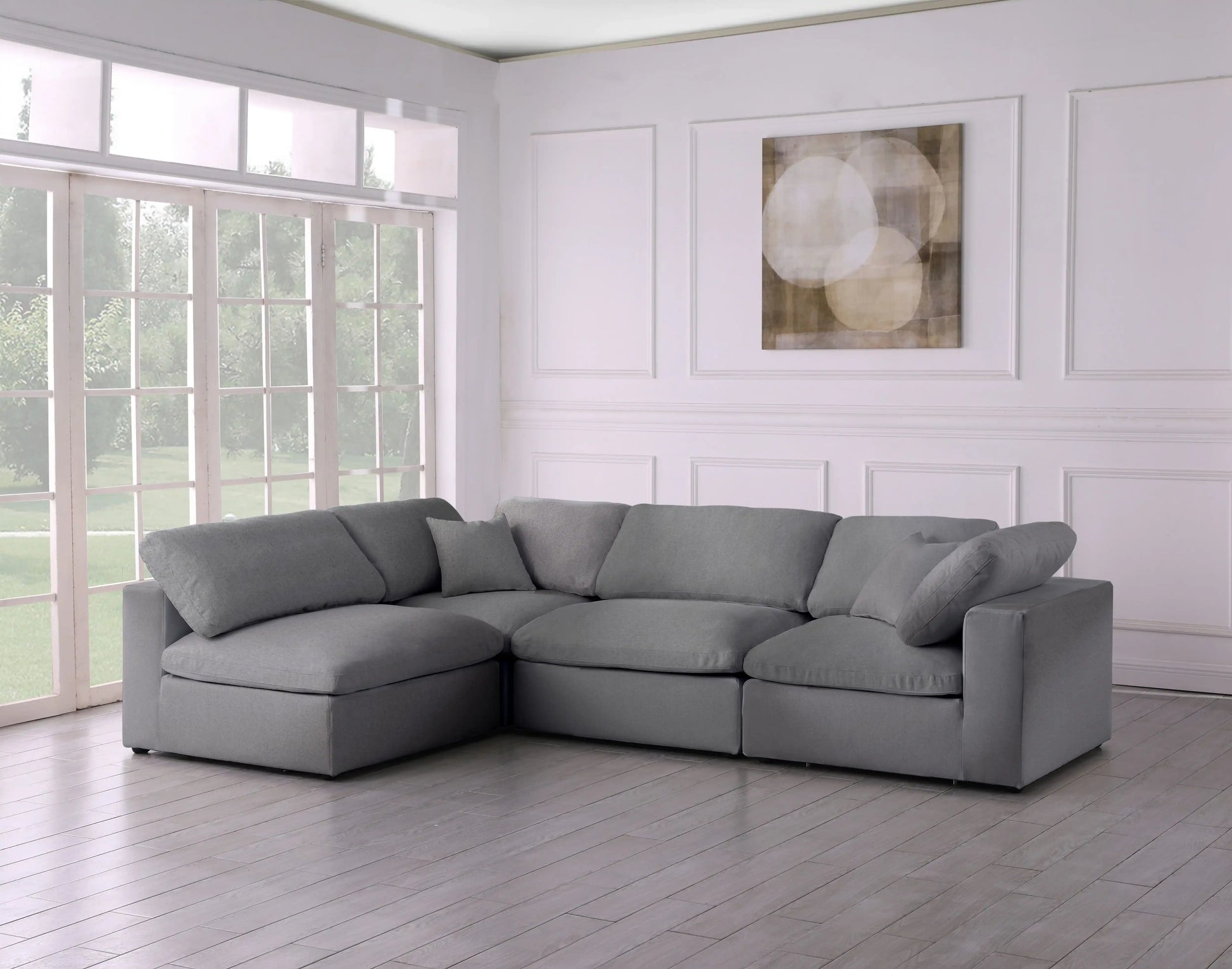 Serene - 4 Piece Modular Sectional - Best Buy Furniture
