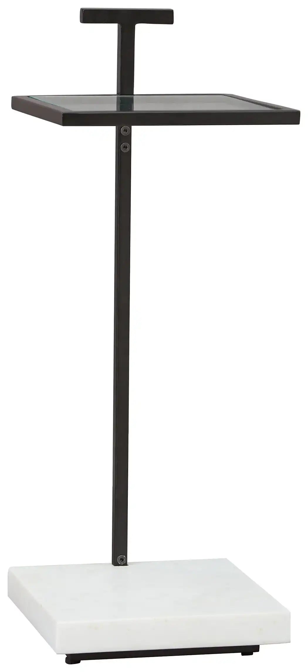 Mannill - Accent Table - Black / White - Best Buy Furniture