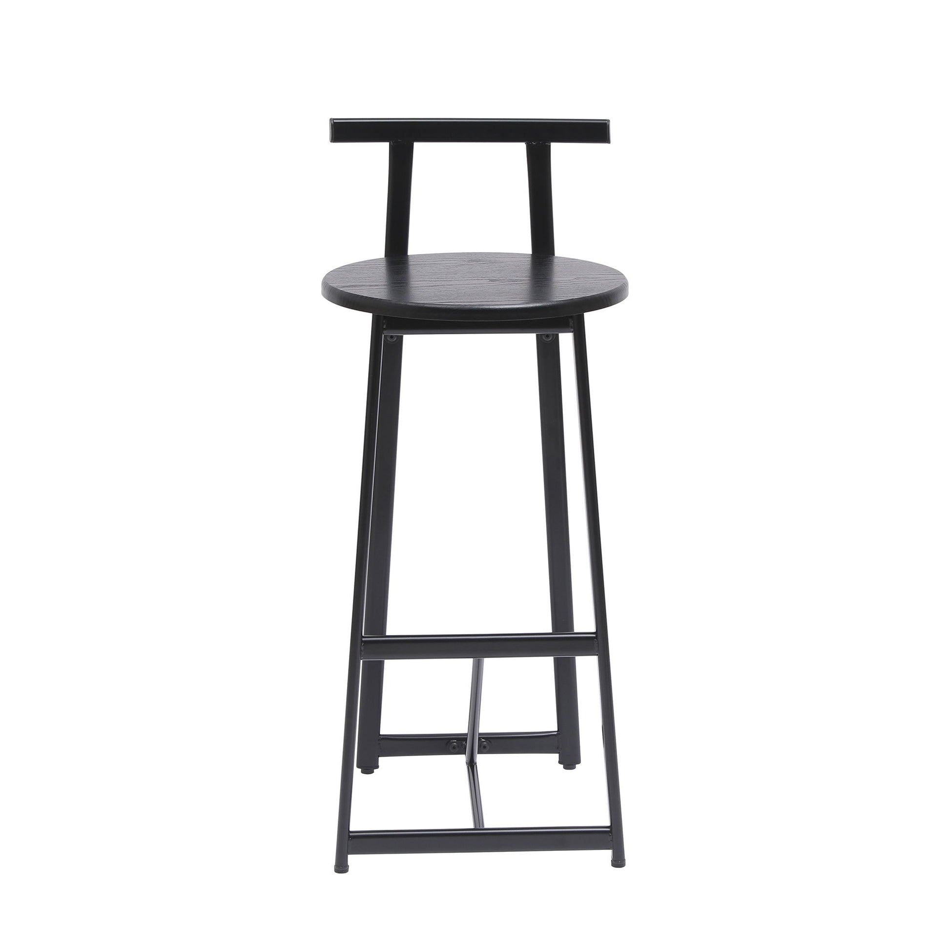 Modern Bar Stools With Backrest For Kitchen (Set of 3) - Best Buy Furniture