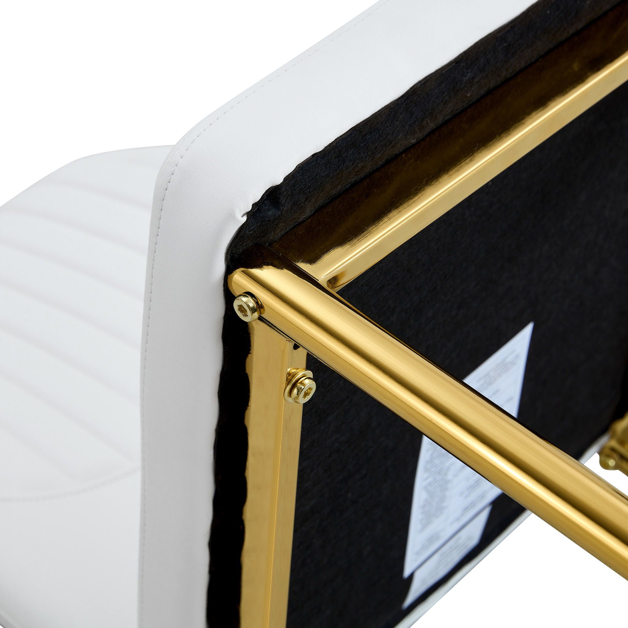 Luxury Simple Chair With Metal Gold Leg - Best Buy Furniture