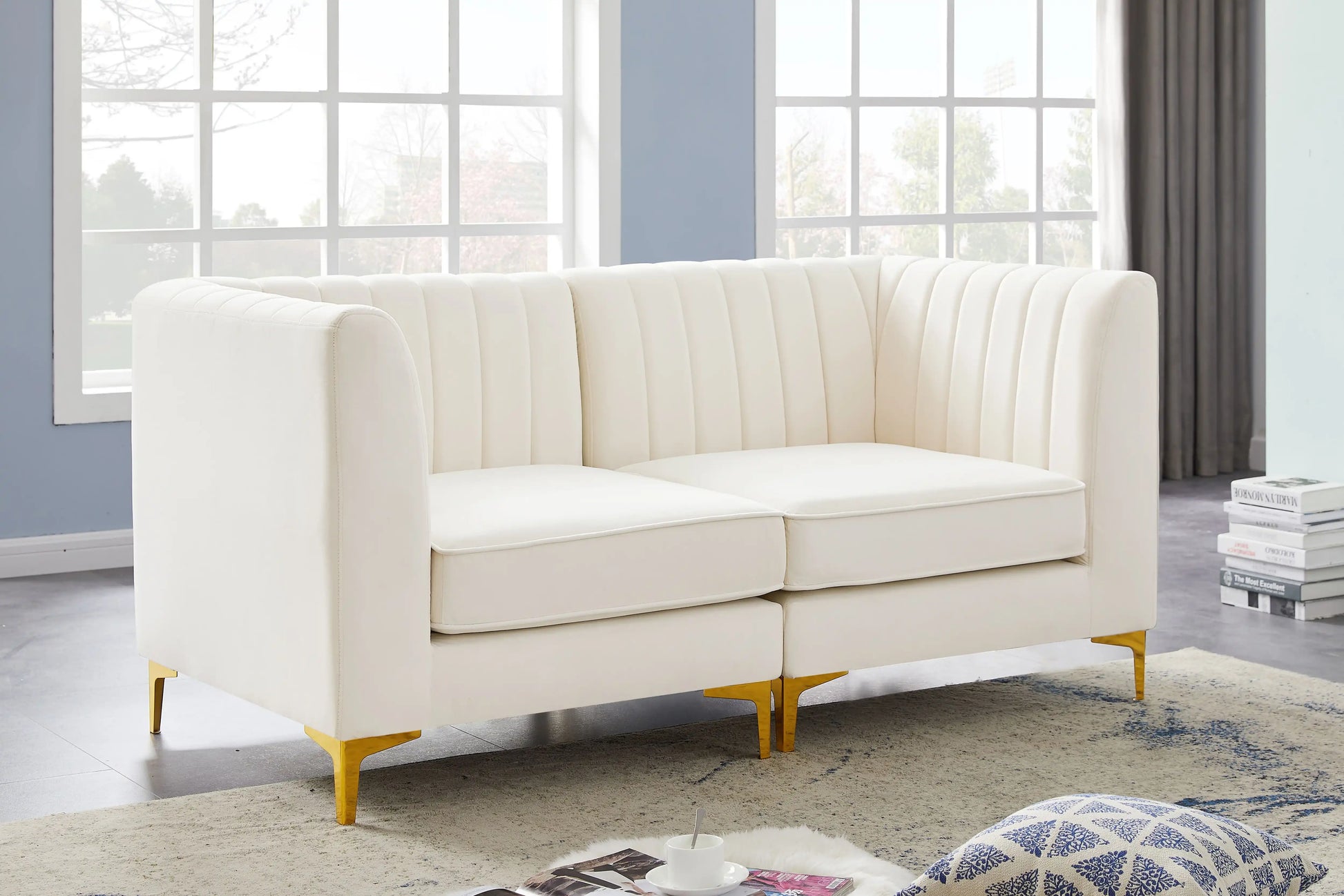 Alina - 2 Piece Modular Sectional - Best Buy Furniture