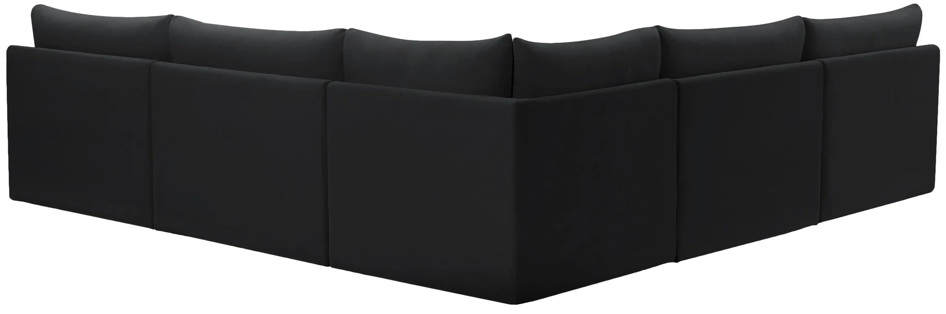 Jacob - Modular Corner Armless Sectional 5 Piece - Best Buy Furniture
