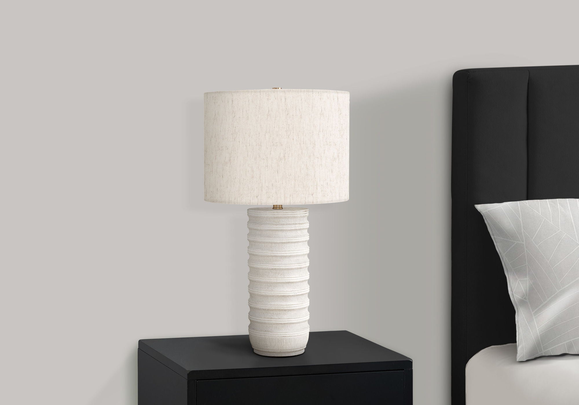 Table Lamp, Lighting, Resin, Transitional - Cream - Best Buy Furniture