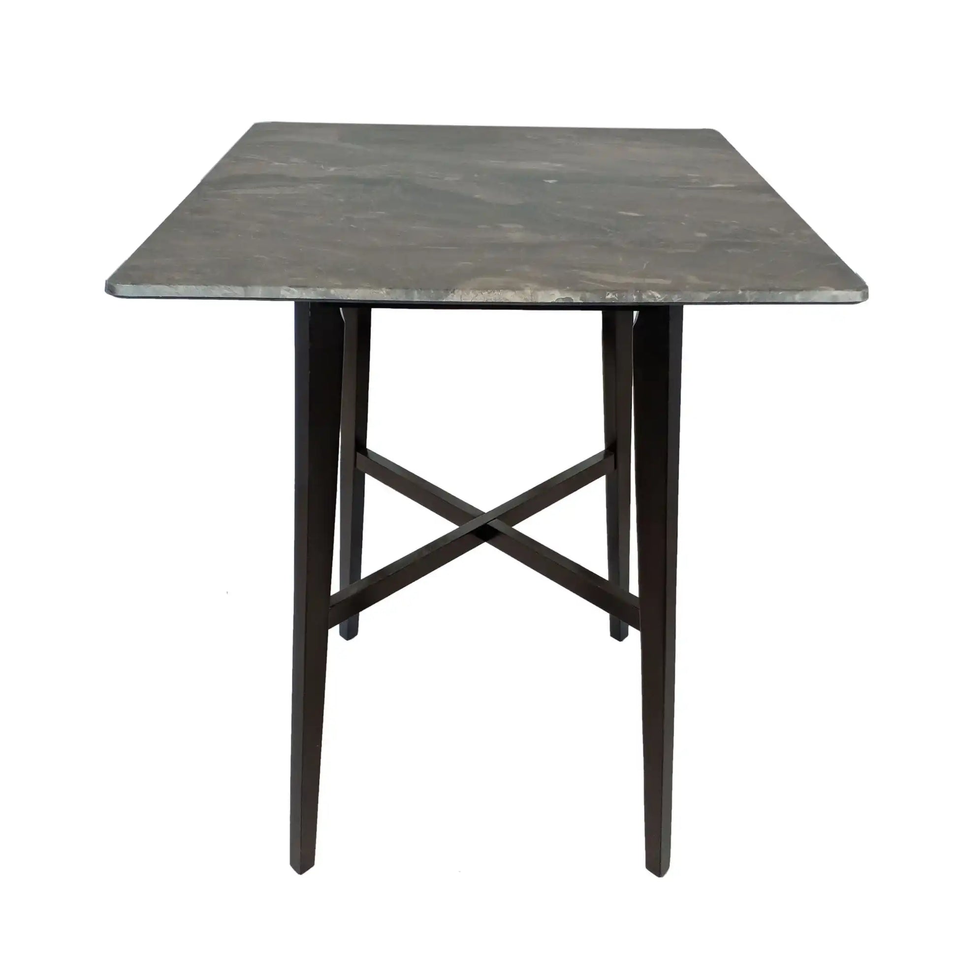 Modern Bar Height Dining Table, Rubberwood Legs And Laminate Table Top - Best Buy Furniture