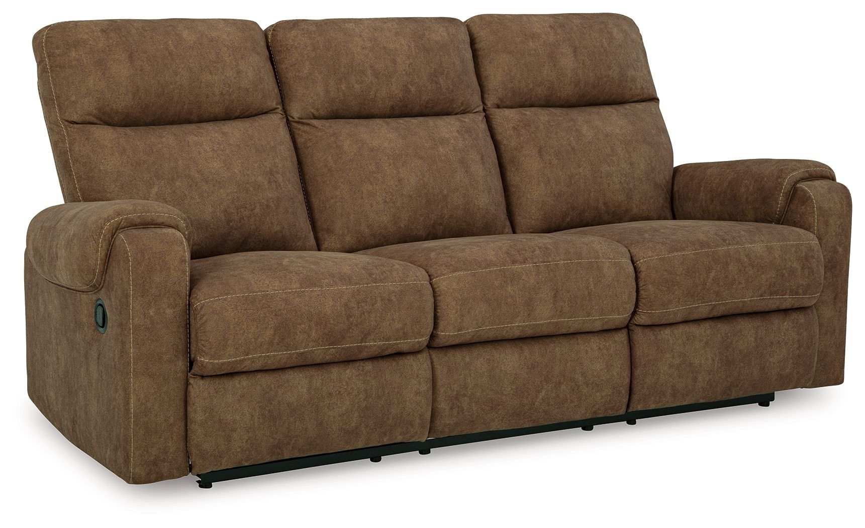 Edenwold - Reclining Sofa - Brindle - Best Buy Furniture