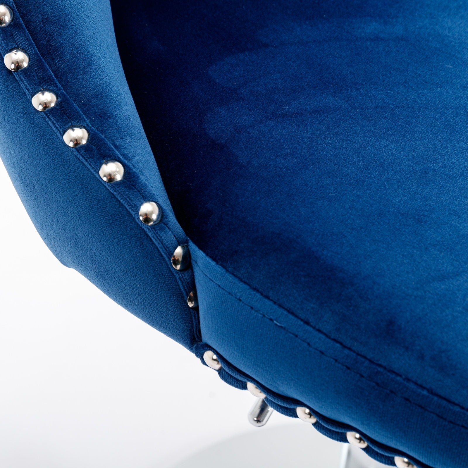 Swivel Velvet Barstools Adjusatble Seat Height From 25-33", Modern Upholstered Chrome Base Bar Stools With Backs Comfortable Tufted For Home Pub And Kitchen Island (Set of 2) - Best Buy Furniture