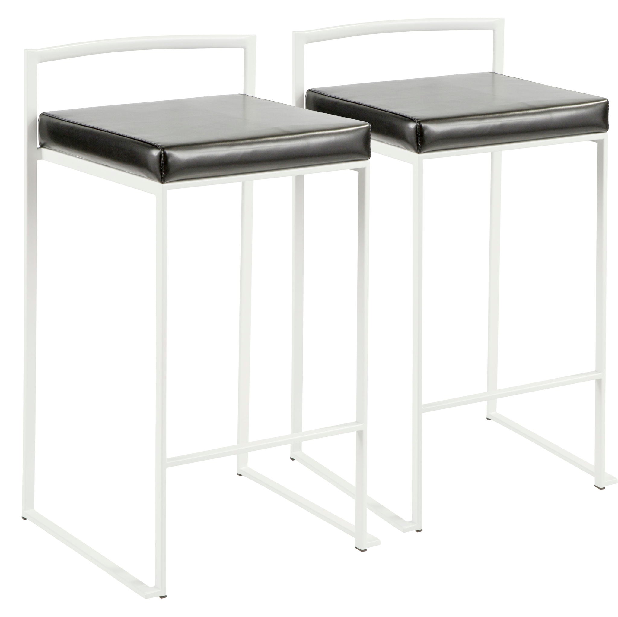 Fuji - Simple Elegance, Contemporary Stackable Counter Stool - Best Buy Furniture