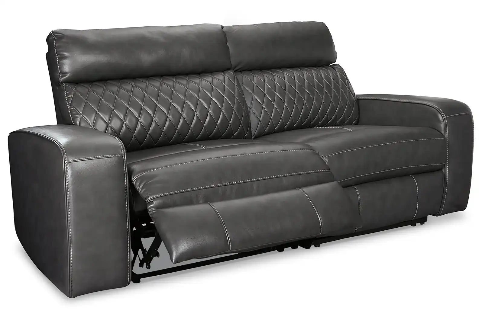 Samperstone - Power Reclining Sectional - Best Buy Furniture