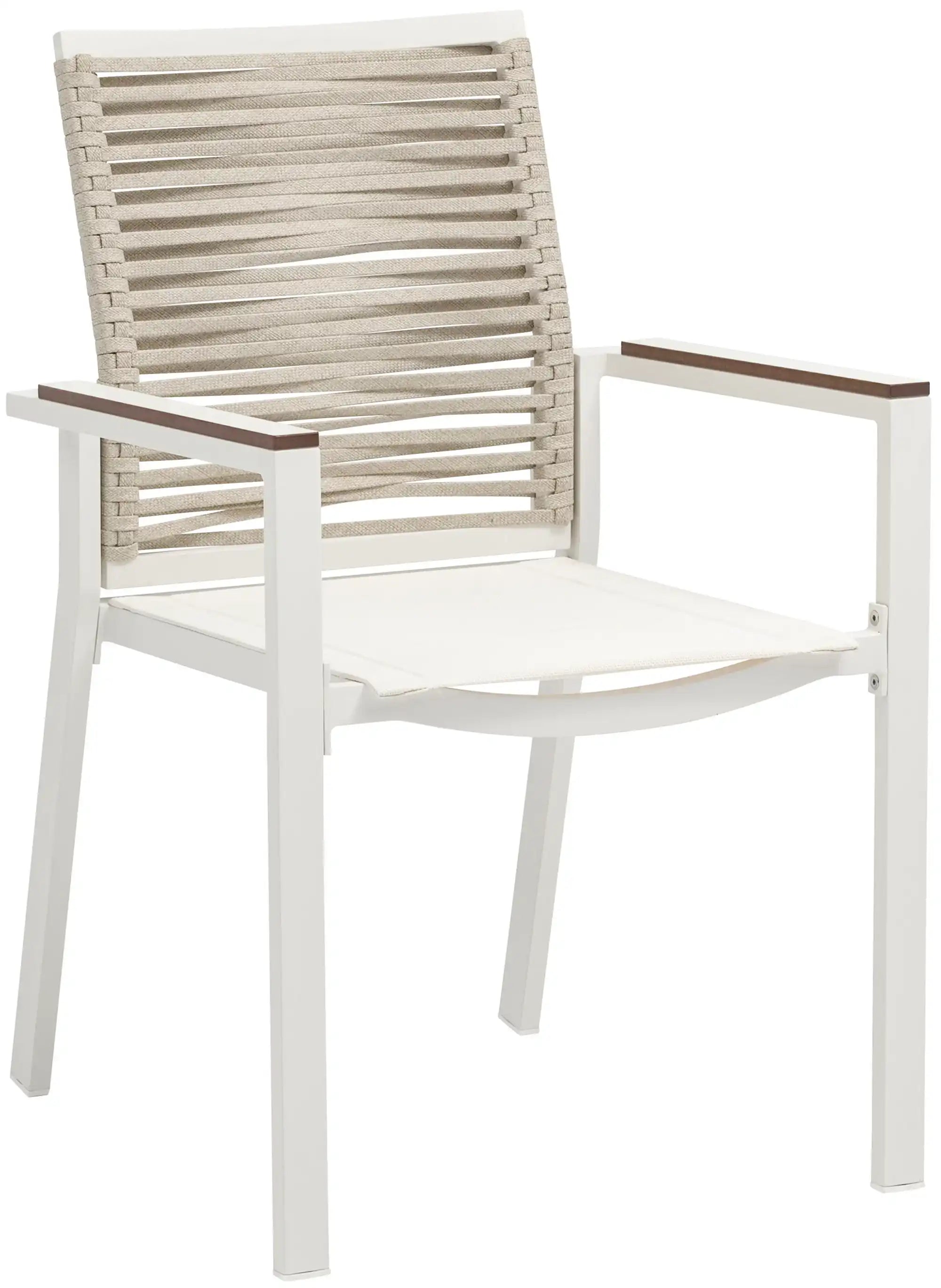 Maldives - Rope Outdoor Patio Dining Arm Chair (Set of 2) - Best Buy Furniture