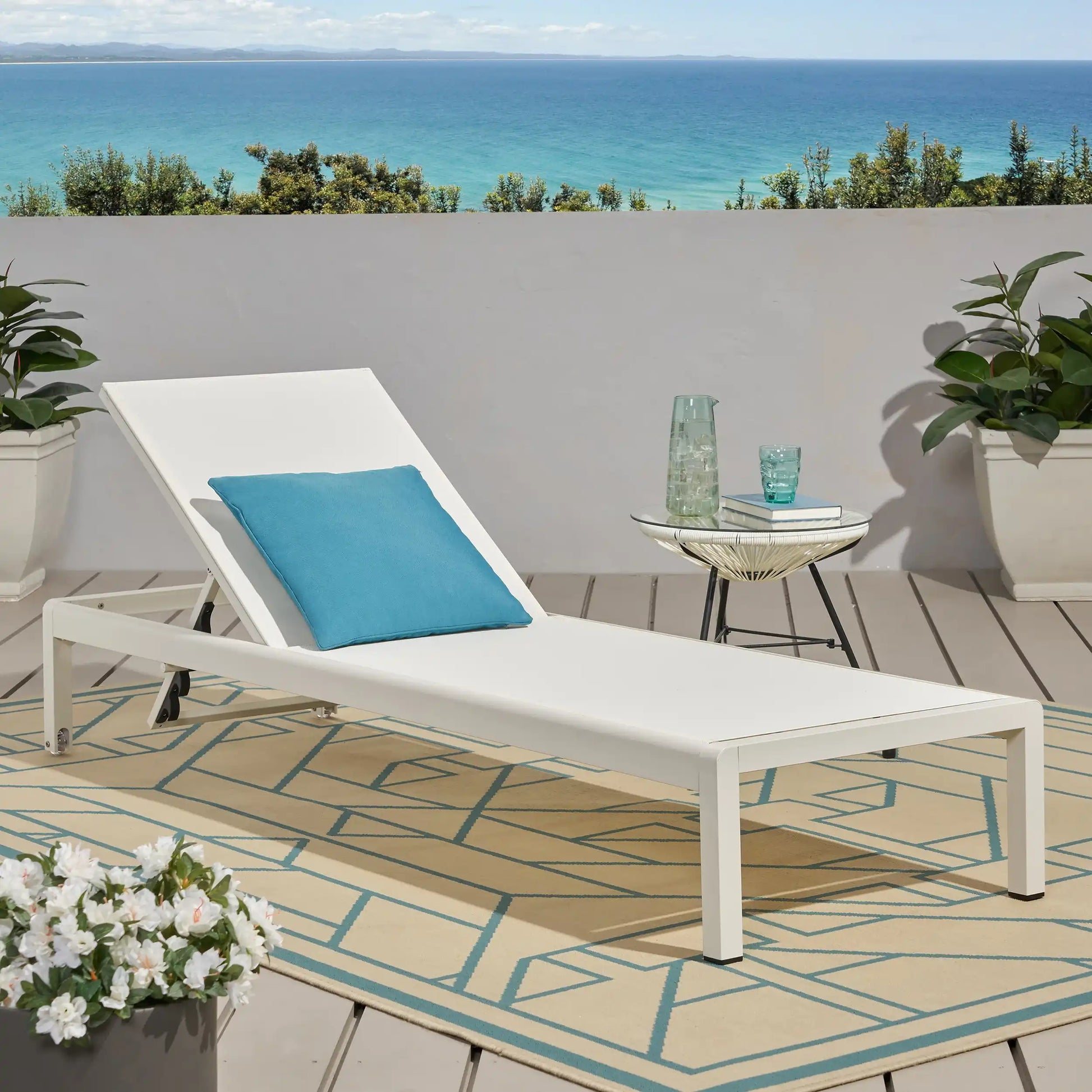 Cape Coral Outdoor Chaise Lounge - Best Buy Furniture